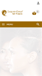 Mobile Screenshot of liquidgoldhairproducts.com